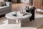 Hanah Home Mesa de Centro Gris de MDF